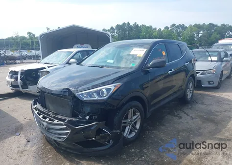 2018 Hyundai Santa Fe Sport from USA, damaged, VIN 5XYZTDLBXJG573034